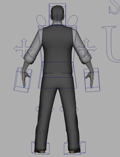 character 3 3d model - Human Model, 3 variations, ma, mb, obj formats... by fishzombie